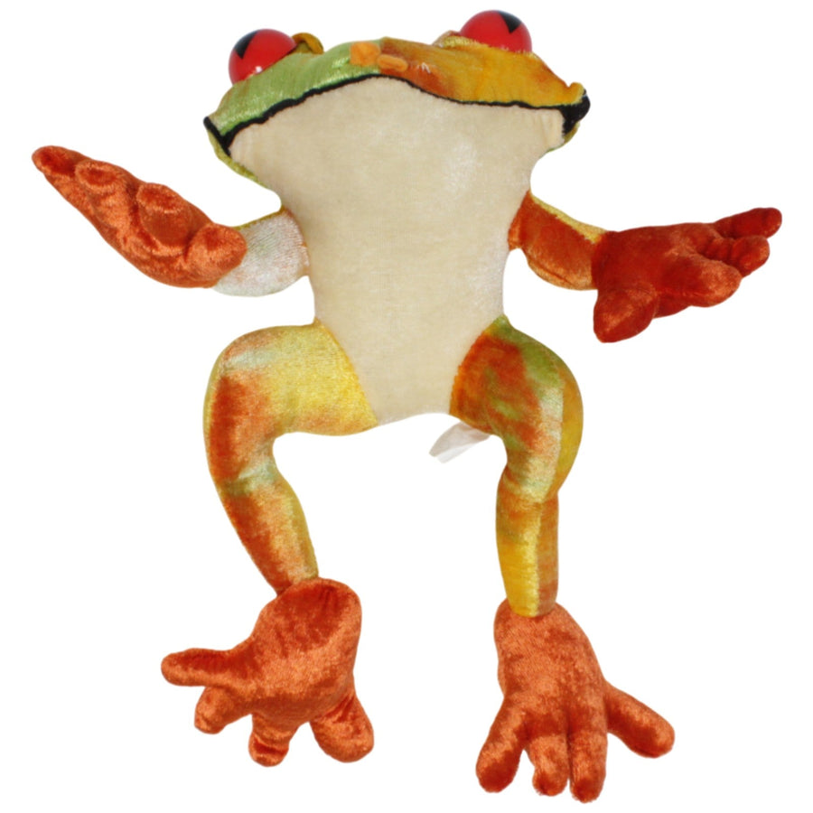 Orange glänzender Frosch