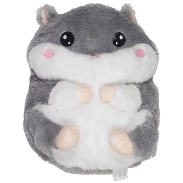 Süßer grauer XL Hamster mit Stauraum