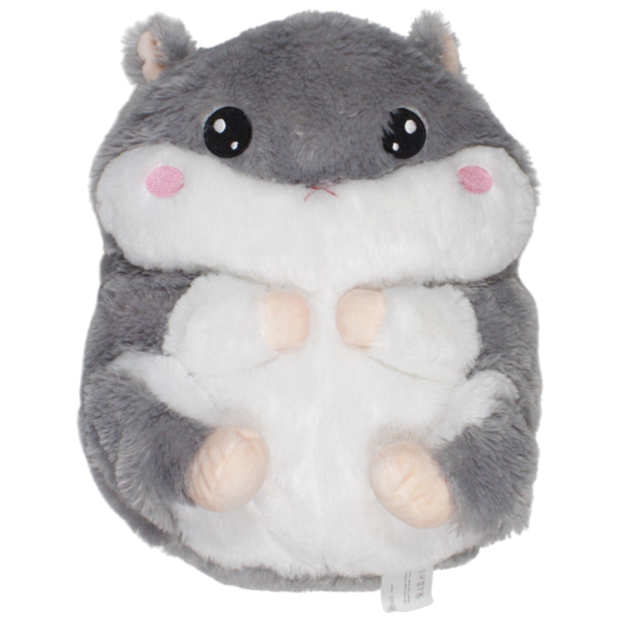 Süßer grauer XL Hamster mit Stauraum
