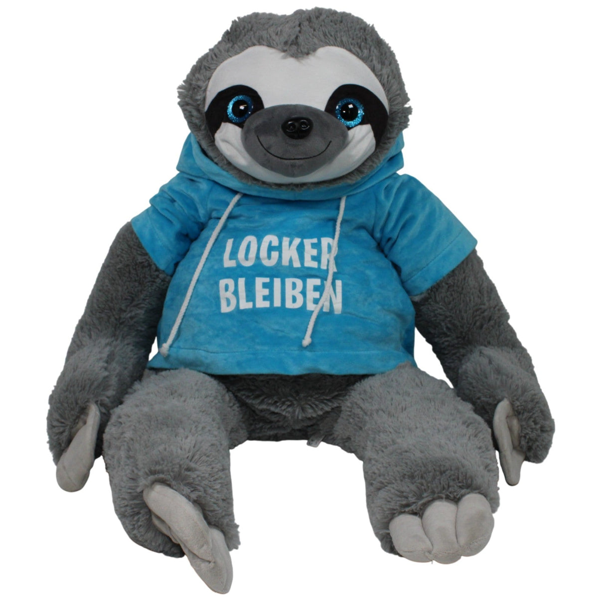123000019167 FLOTI Flos Toys, riesen Faultier Relaxy "LOCKER BLEIBEN" Kuscheltier Kumpel Leo 100cm Blau ebay - 20 - stofftiere
