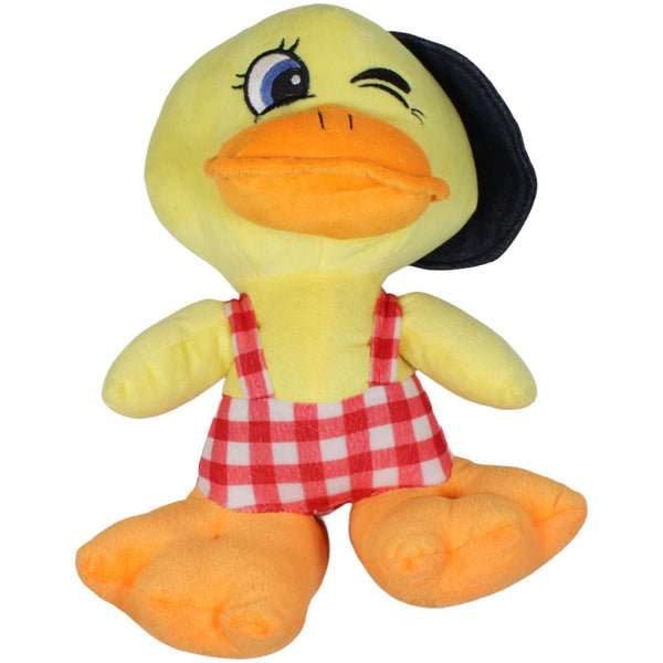 Lustige Ente mit Kappe