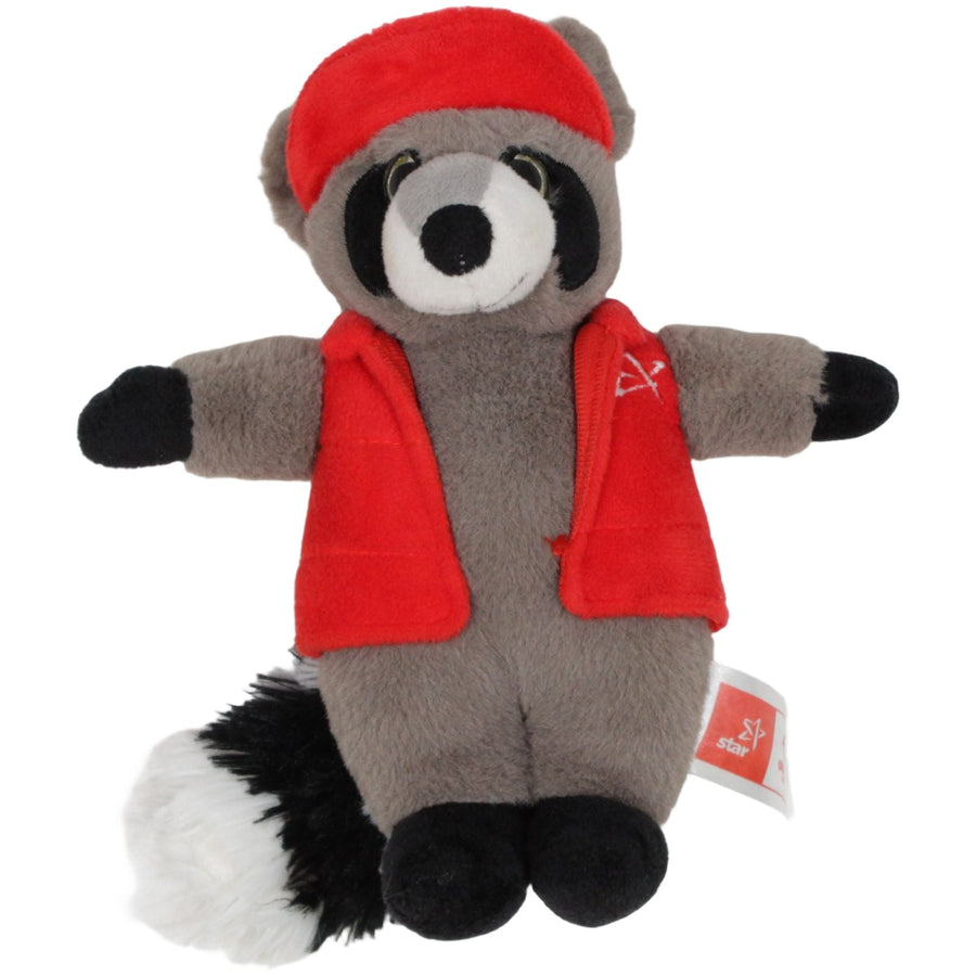 star Tankstelle Maskottchen, Waschbär
