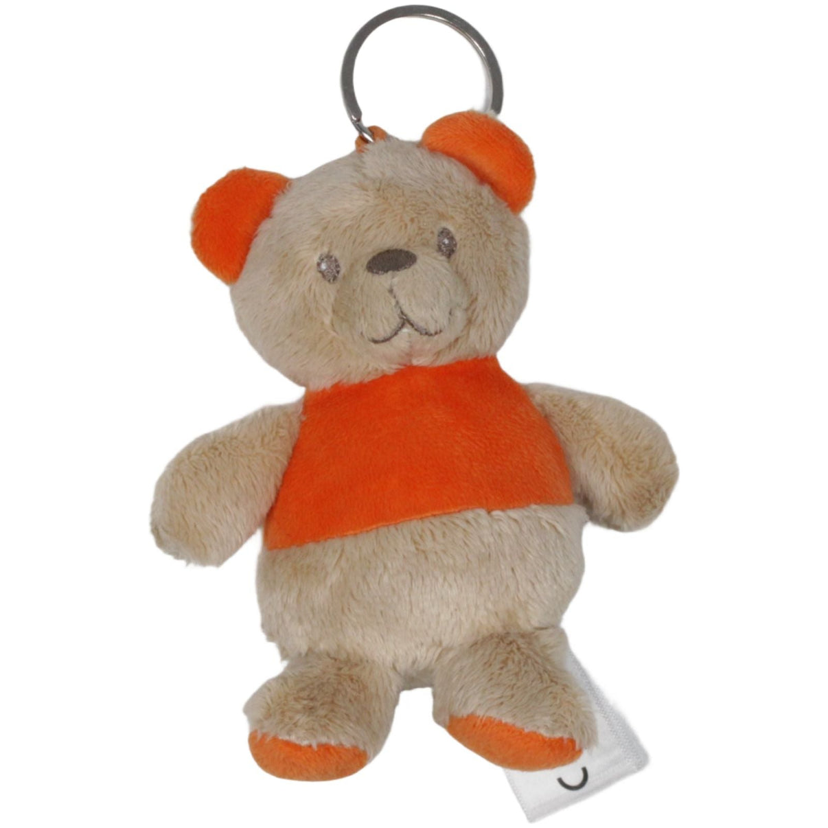 123000019326 LBVYR Teddybär mit orangen Ohren & Füßen Schlüsselanhänger Kumpel Leo 14cm Beige ebay - taschen - rucksaecke