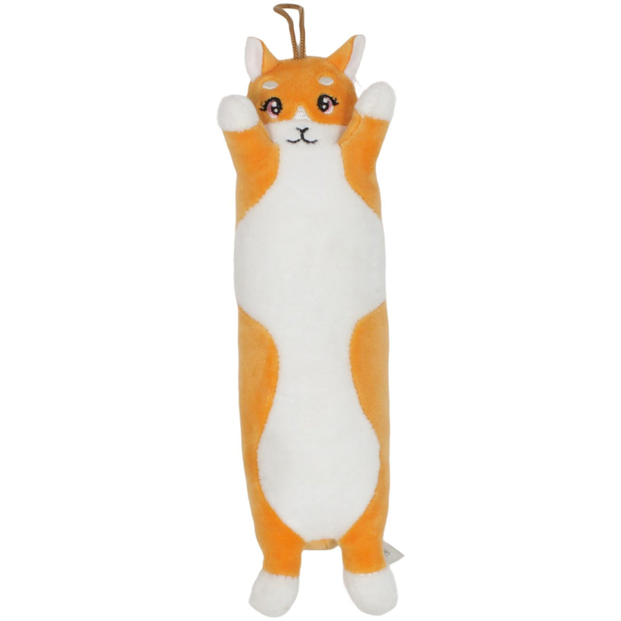 Flos Toys, lange weiß-orange Katze