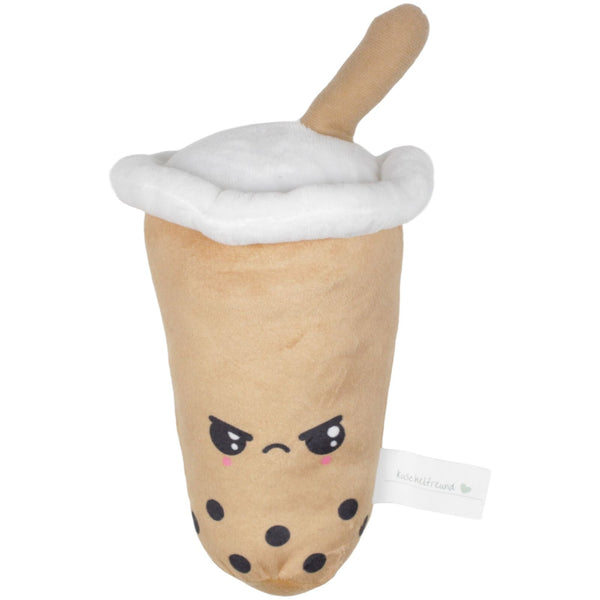 Kuschelfreund, wütender brauner Bubble Tea