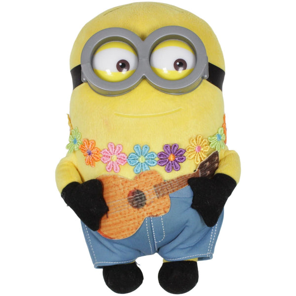Minion mit Blumenkette und Gitarre
