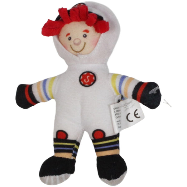 Kind mit roten Haaren als Astronaut, klein
