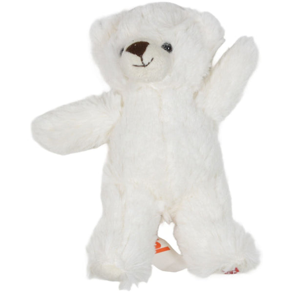 Total, weißer kleiner Teddy