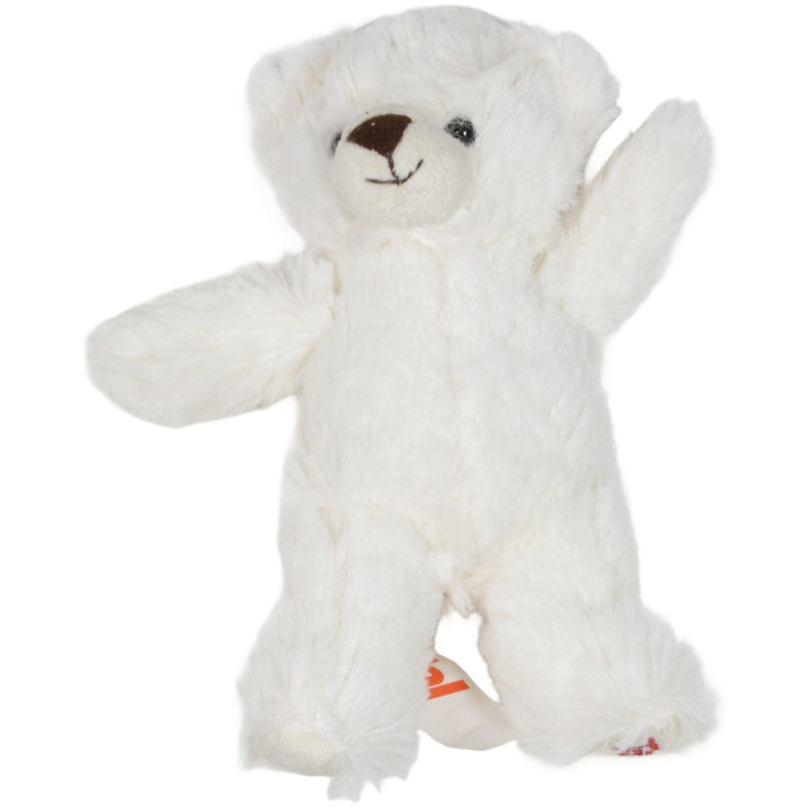 Total, weißer kleiner Teddy