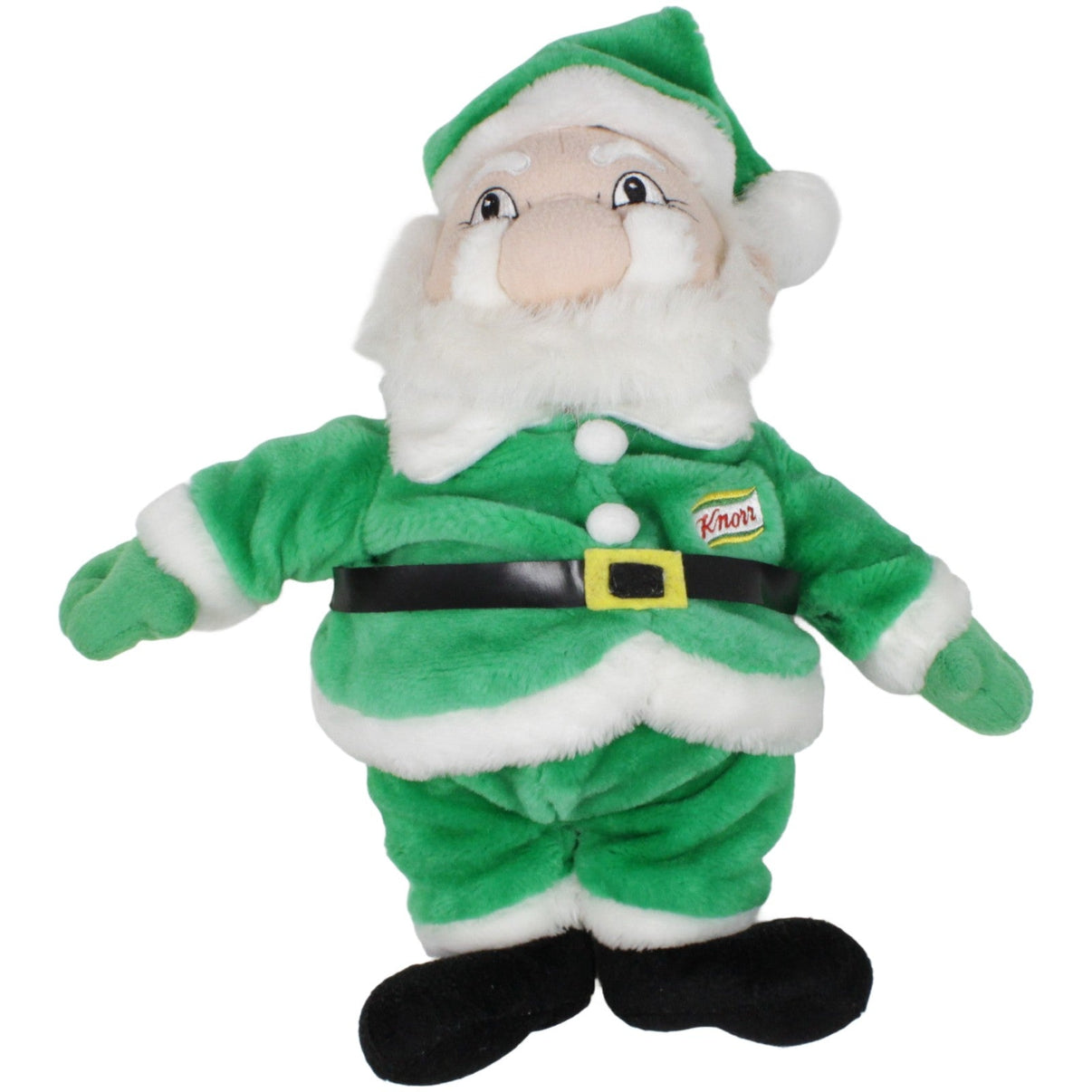 123000019725 Unilever Grüner Weihnachtsmann von Knorr, groß Handpuppe Kumpel Leo 38cm ebay - 20 - stofftiere Gebraucht