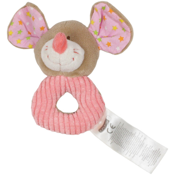 Maus mit Sternenmuster, rosa