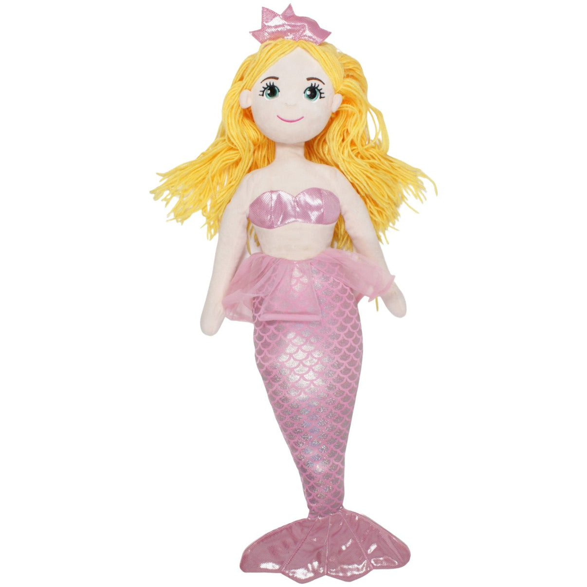 123000019764 SL - Geschenke XXL Meerjungfrau mit rosa Flosse Plüschfigur Kumpel Leo 75cm Beige ebay - 20 - stofftiere