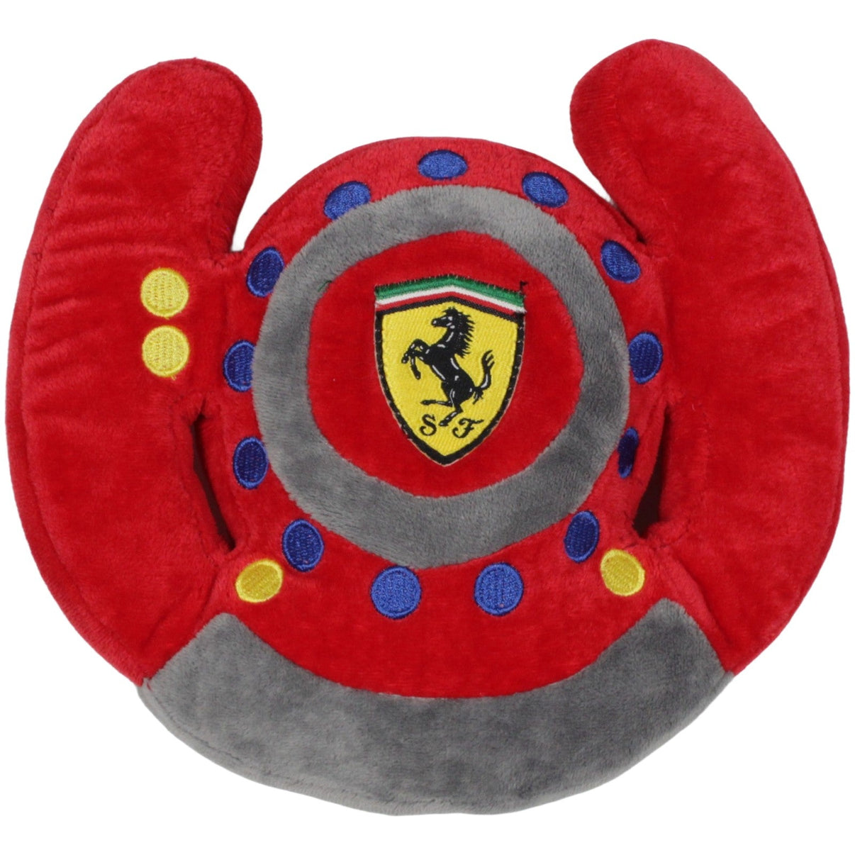 123000019780 Ferrari Ferrari Plüsch - Lenkrad mit Quietscher Plüschfigur Kumpel Leo 21cm Auto Baby & Kleinkind