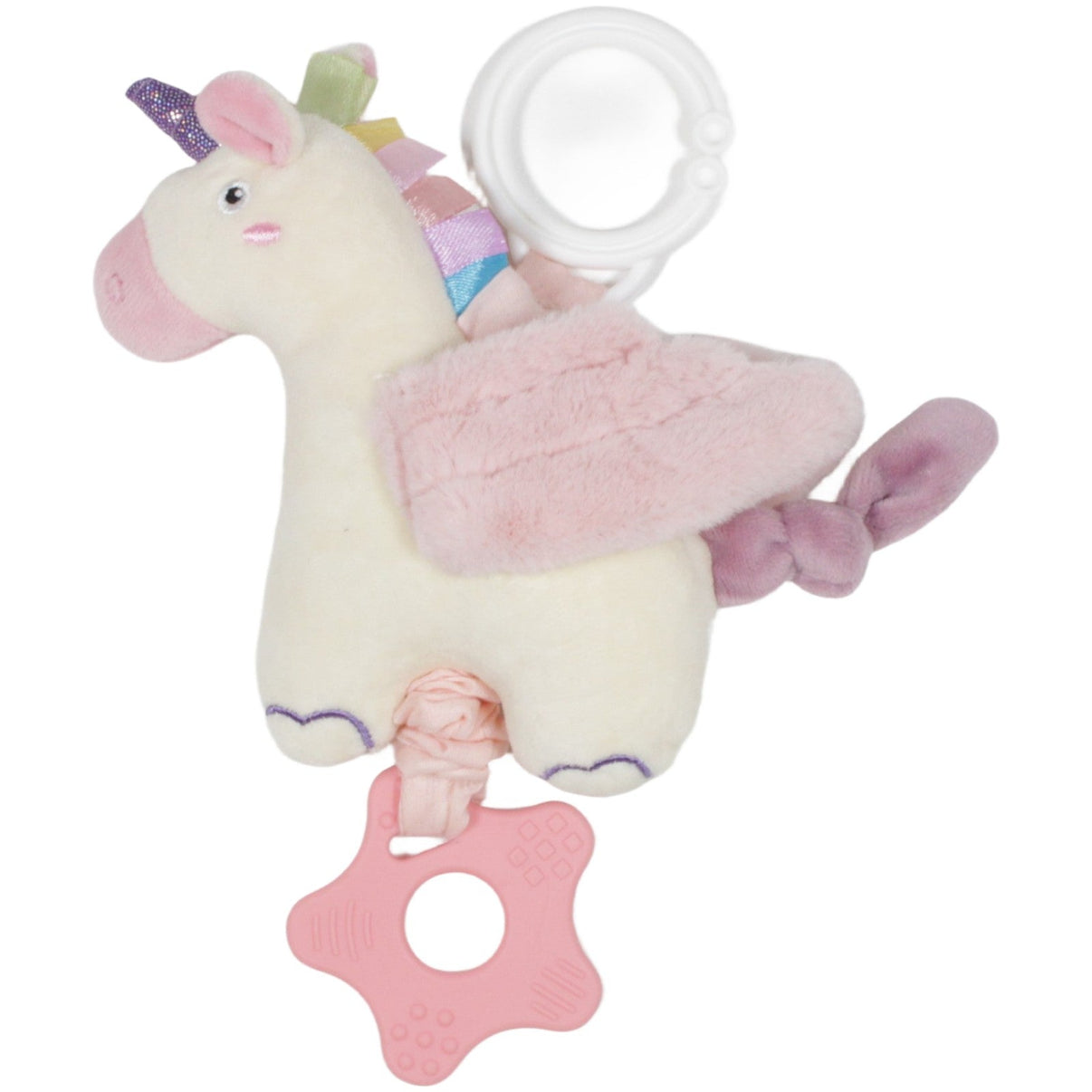 123000019786 Smiki Geflügeltes Einhorn mit Vibrationsfunktion Activity - Kuscheltier Kumpel Leo 18cm Activity - Kuscheltier Beige