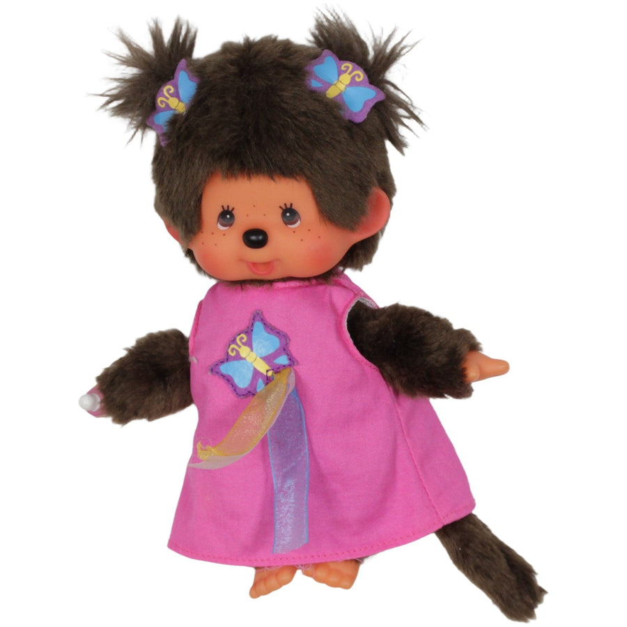 Monchhichi, Mädchen mit Schmetterlingskleid