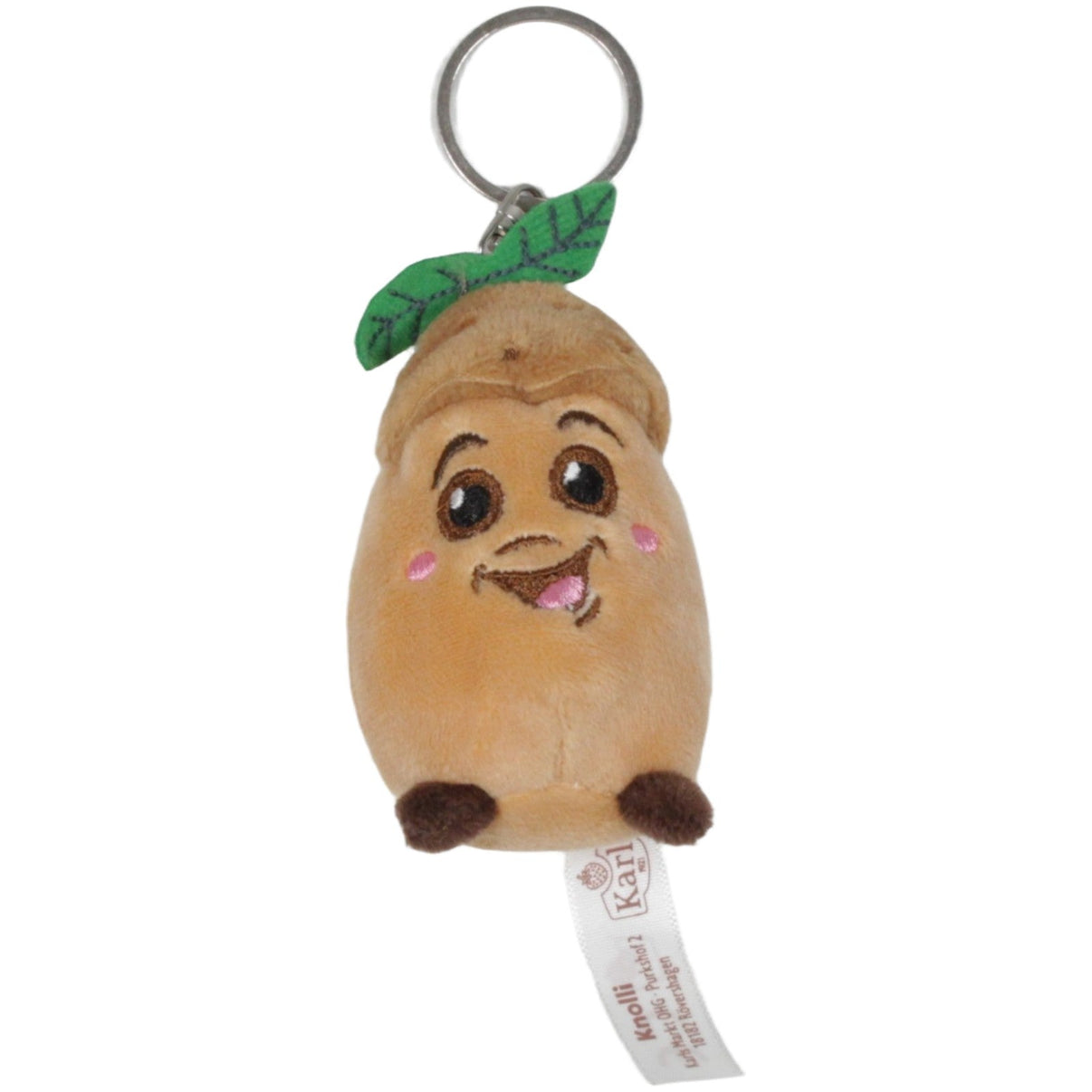 123000019862 Karls Markt Karls Erdbeerhof, Kartoffel Knolli Schlüsselanhänger Kumpel Leo 9cm Beige Braun