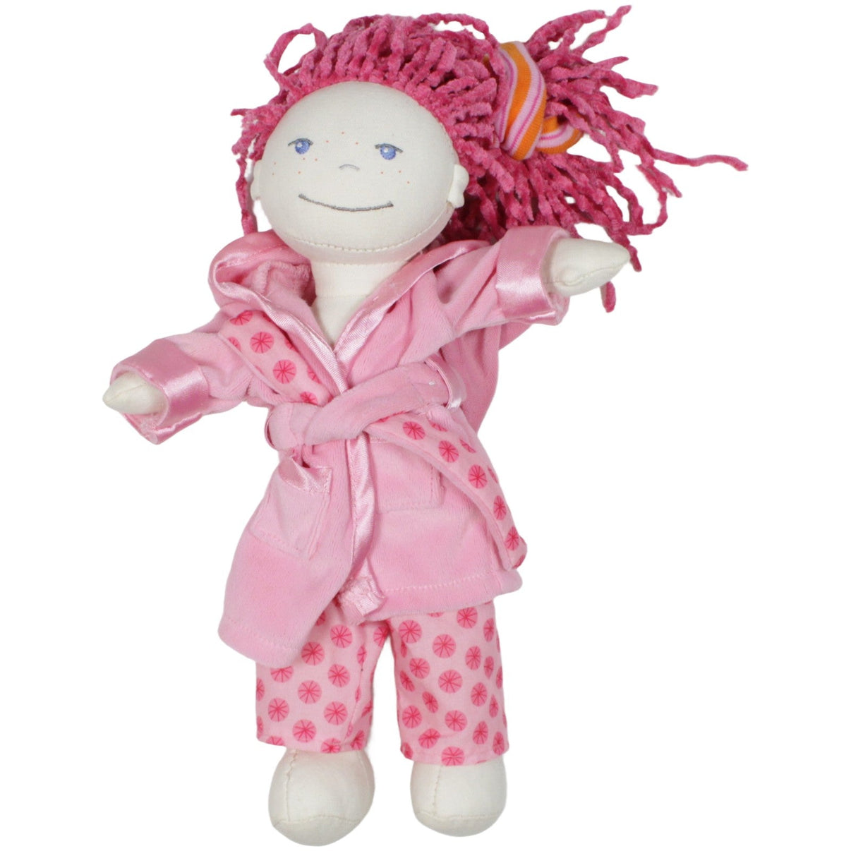 123000019864 HABA Lilli Lou im rosa Bademantel Puppe Kumpel Leo 33cm Beige ebay - 20 - stofftiere