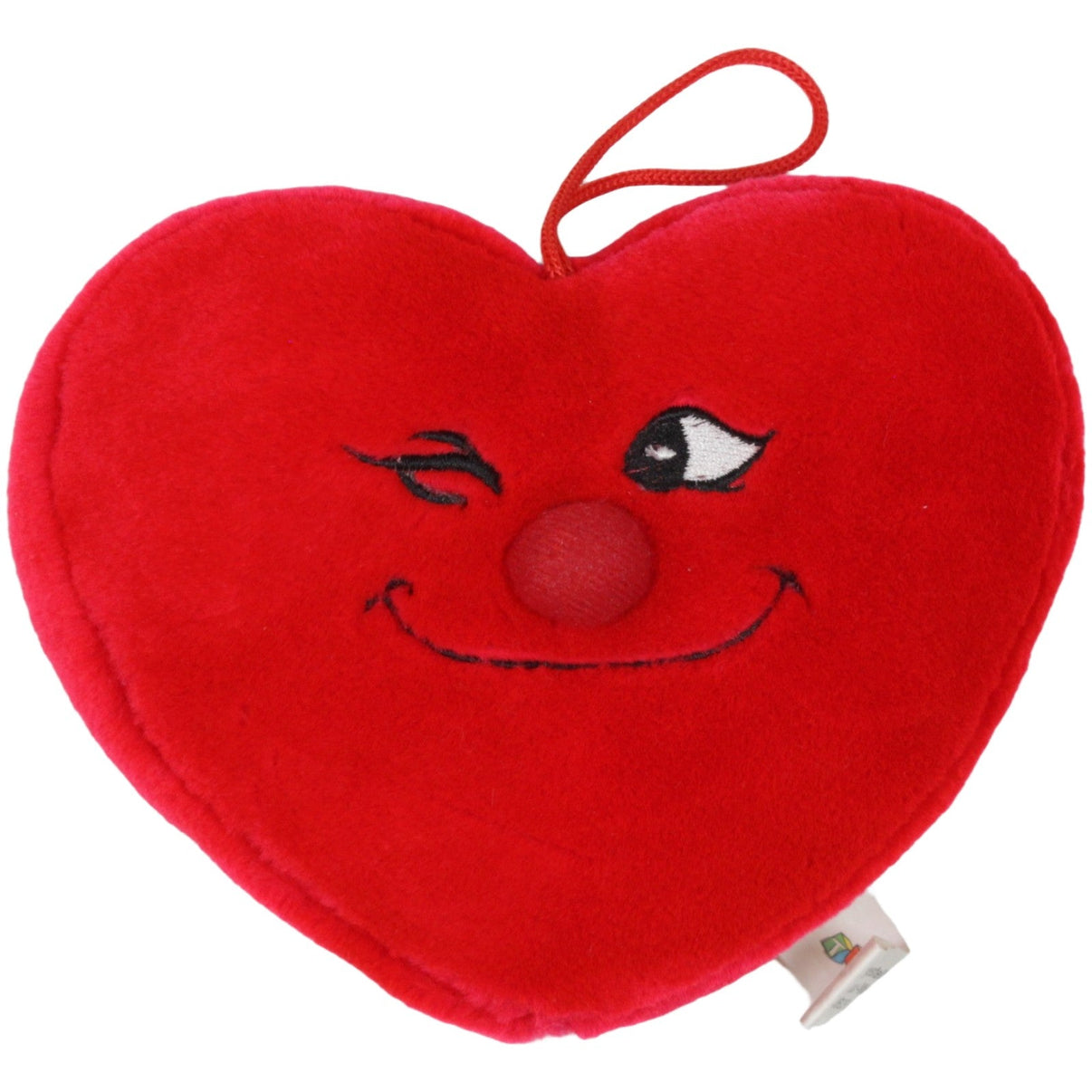 123000019963 Centor Warenhandel Toy Time, Herz mit Gesicht zwinkernd Plüschfigur Kumpel Leo 15cm 17cm ebay - stofftiere