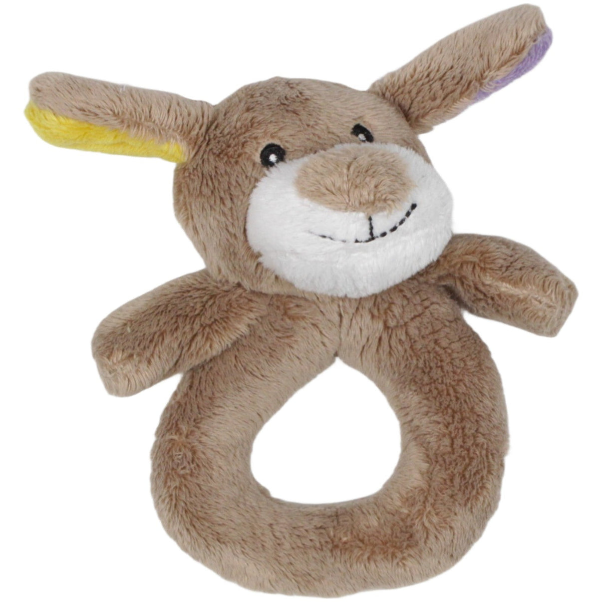 123000019968 Unbekannt Süßer brauner Hase Greifling mit Rassel Kumpel Leo 14cm Braun ebay - baby - sonstiges