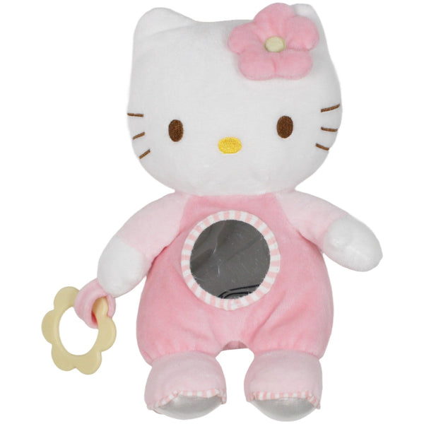 Hello Kitty mit Spiegel & Rassel