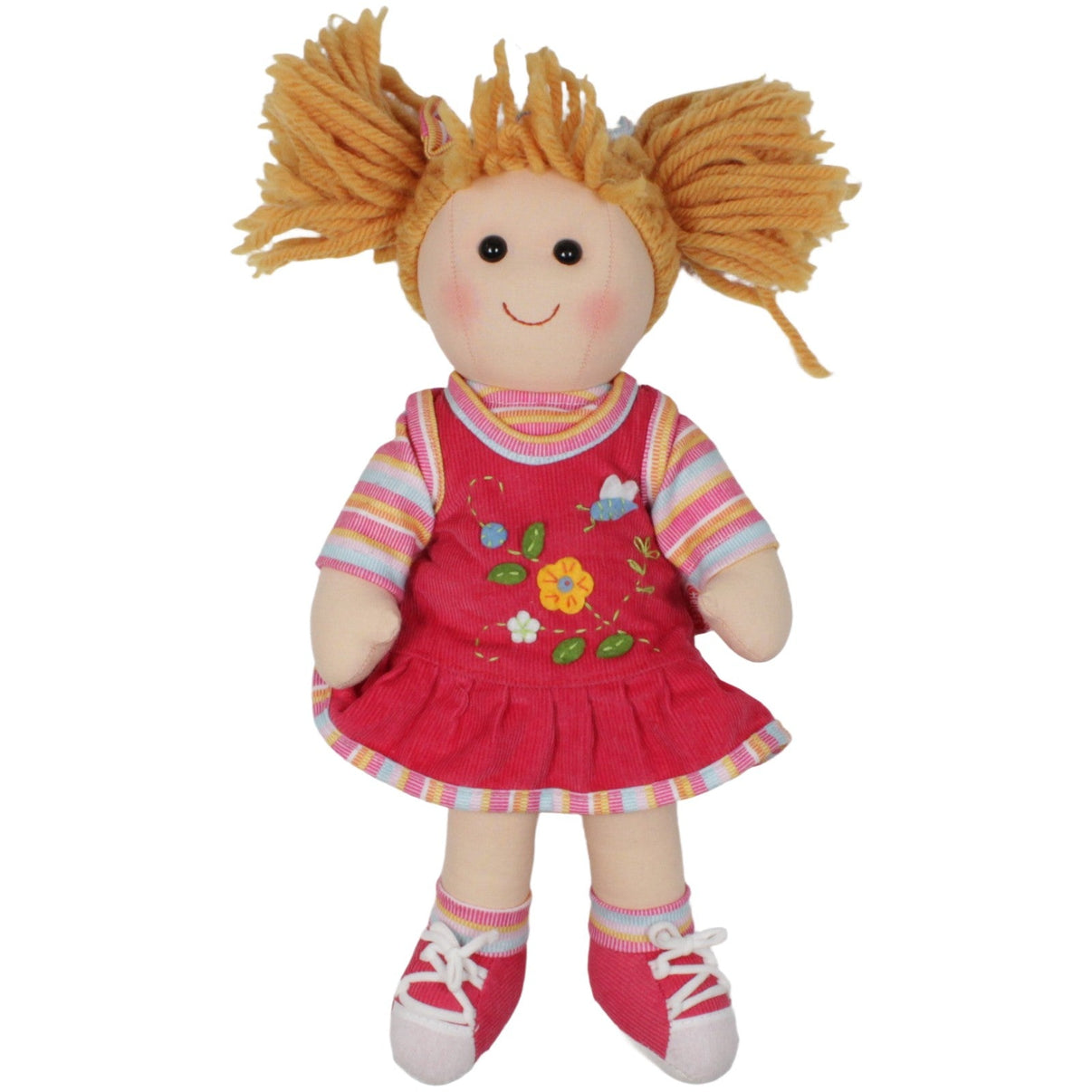 123000020057 Heless Lili mit feschem Kordkleid und Ringelshirt Weichpuppe Kumpel Leo 35cm ebay - 20 - stofftiere Gebraucht