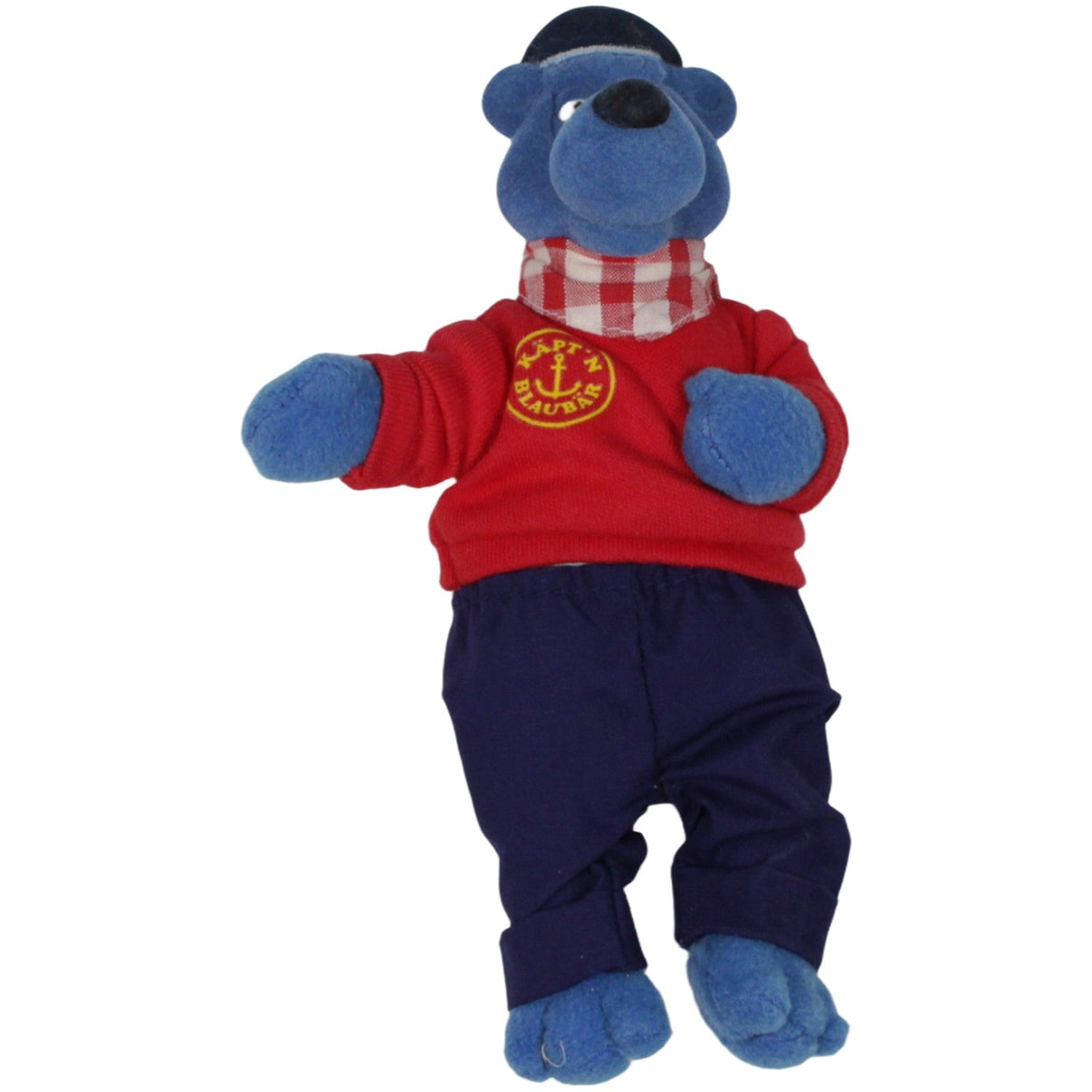 123000020058 Ravensburger Käpt'n Blaubär, klein Puppe Kumpel Leo 18cm 1997 _Vintage_