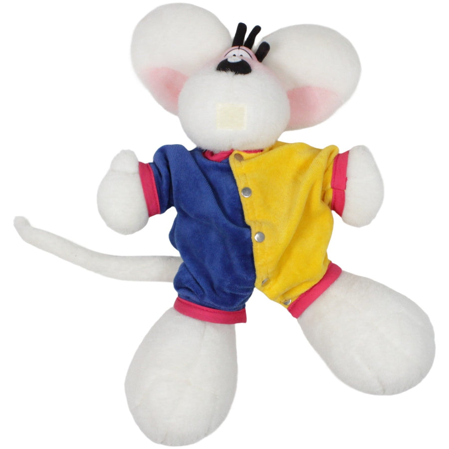 Baby-Diddl-Maus mit Windel im blau/gelben Body