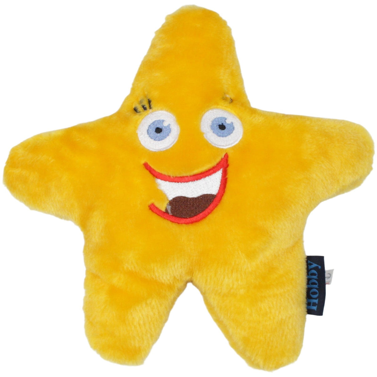 123000020107 Hobby Gelber Stern mit blauen Augen Plüschfigur Kumpel Leo 25cm ebay - 20 - stofftiere Gebraucht