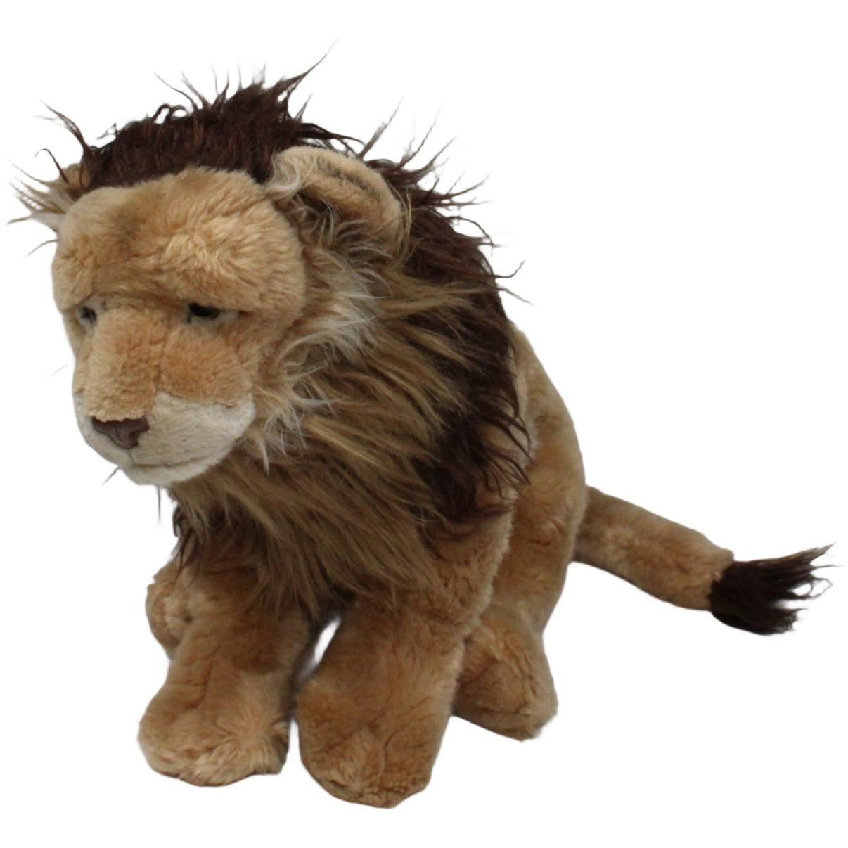 123000020131 Teddy - Hermann Hübscher Löwe, XL Kuscheltier Kumpel Leo 45cm Beige Braun