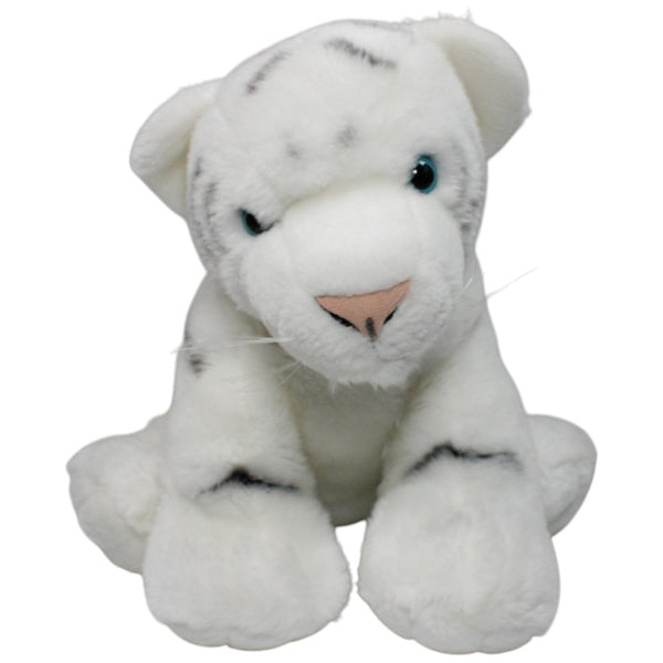 Großes weißes Tiger Baby, sitzend