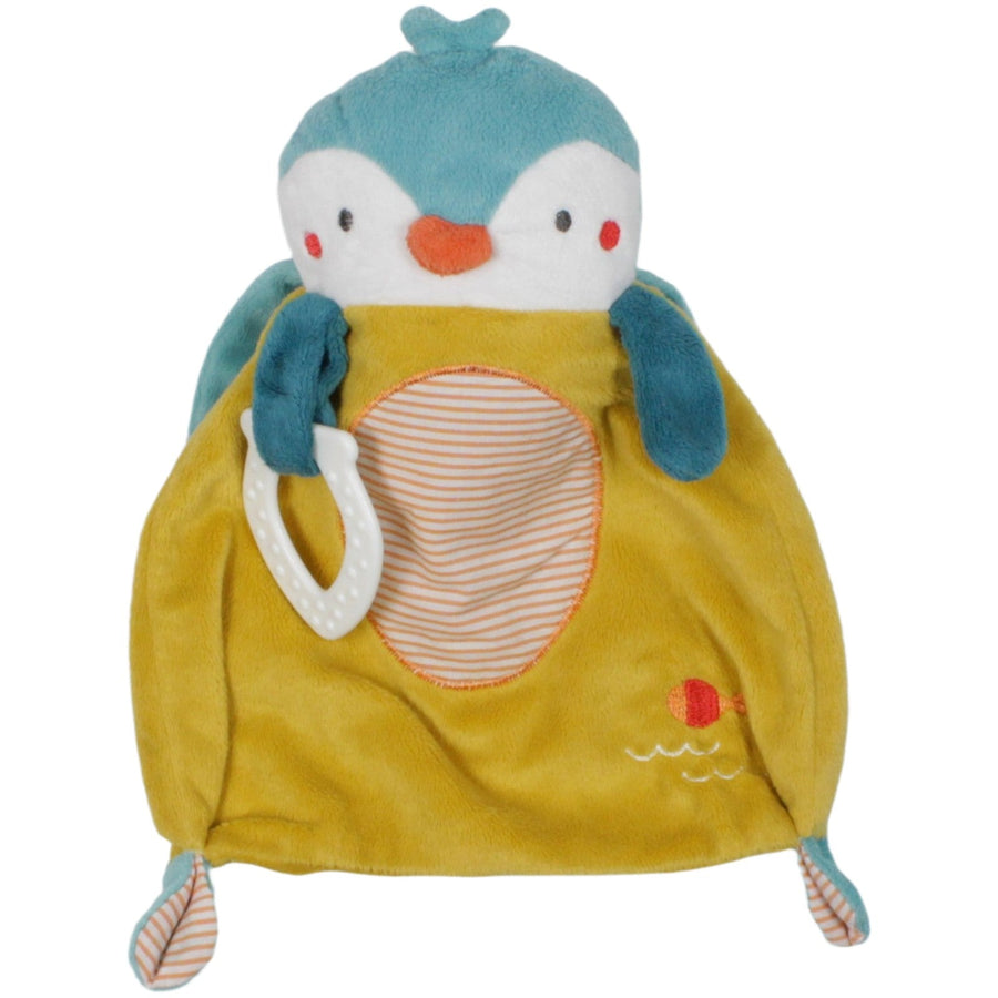 Süßer Vogel, türkis-gelb