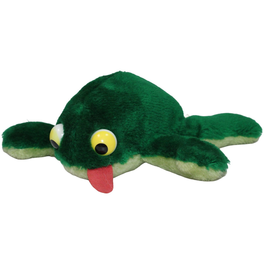 Witziger Frosch Fleegle mit herausgestreckter Zunge