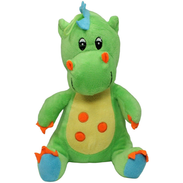 Süßer Drache mit punkten auf dem Bauch