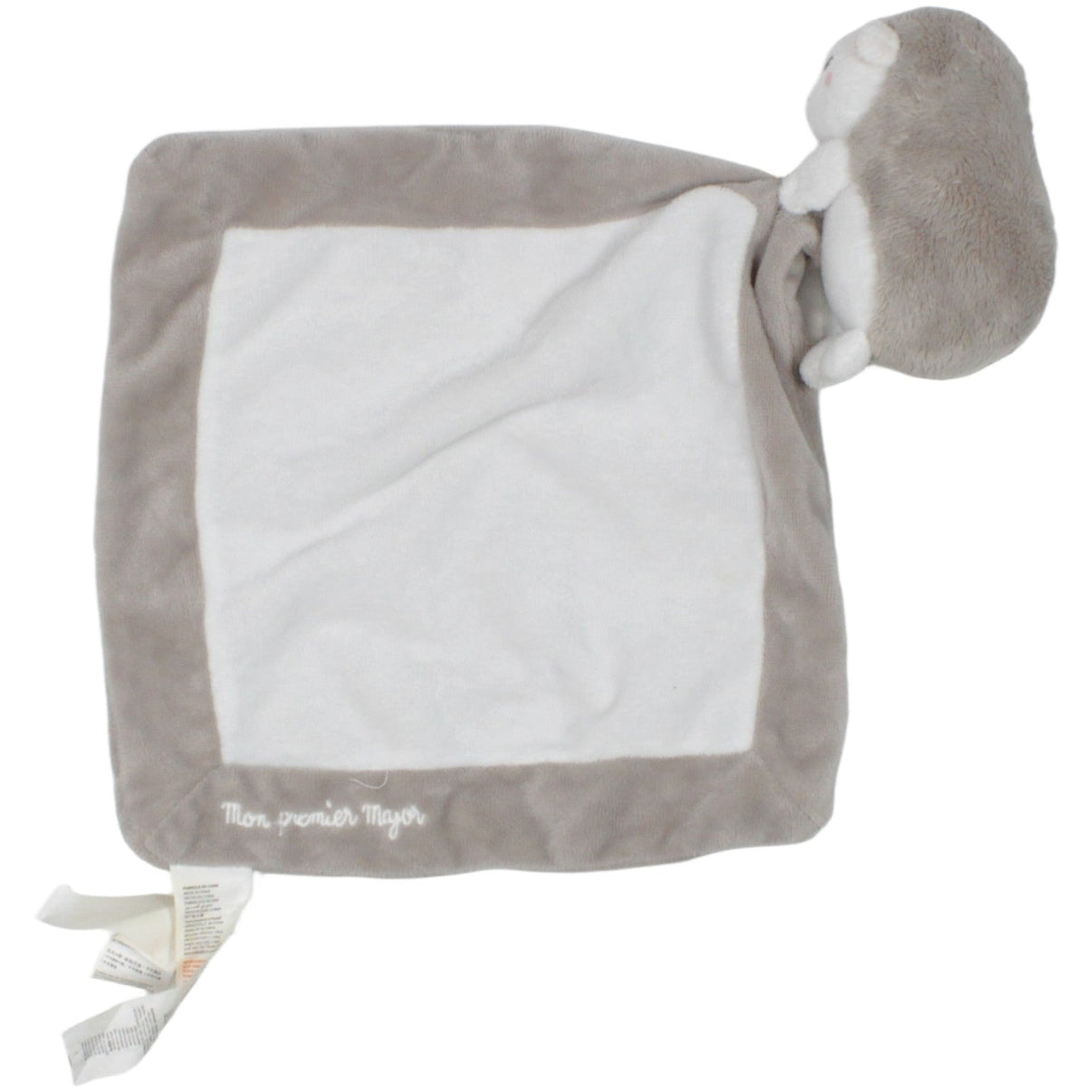 123000020256 IDEAL PROMOTION Igel "Mon premier Major" Schmusetuch Kumpel Leo 30cm Beige ebay - schmusetuecher