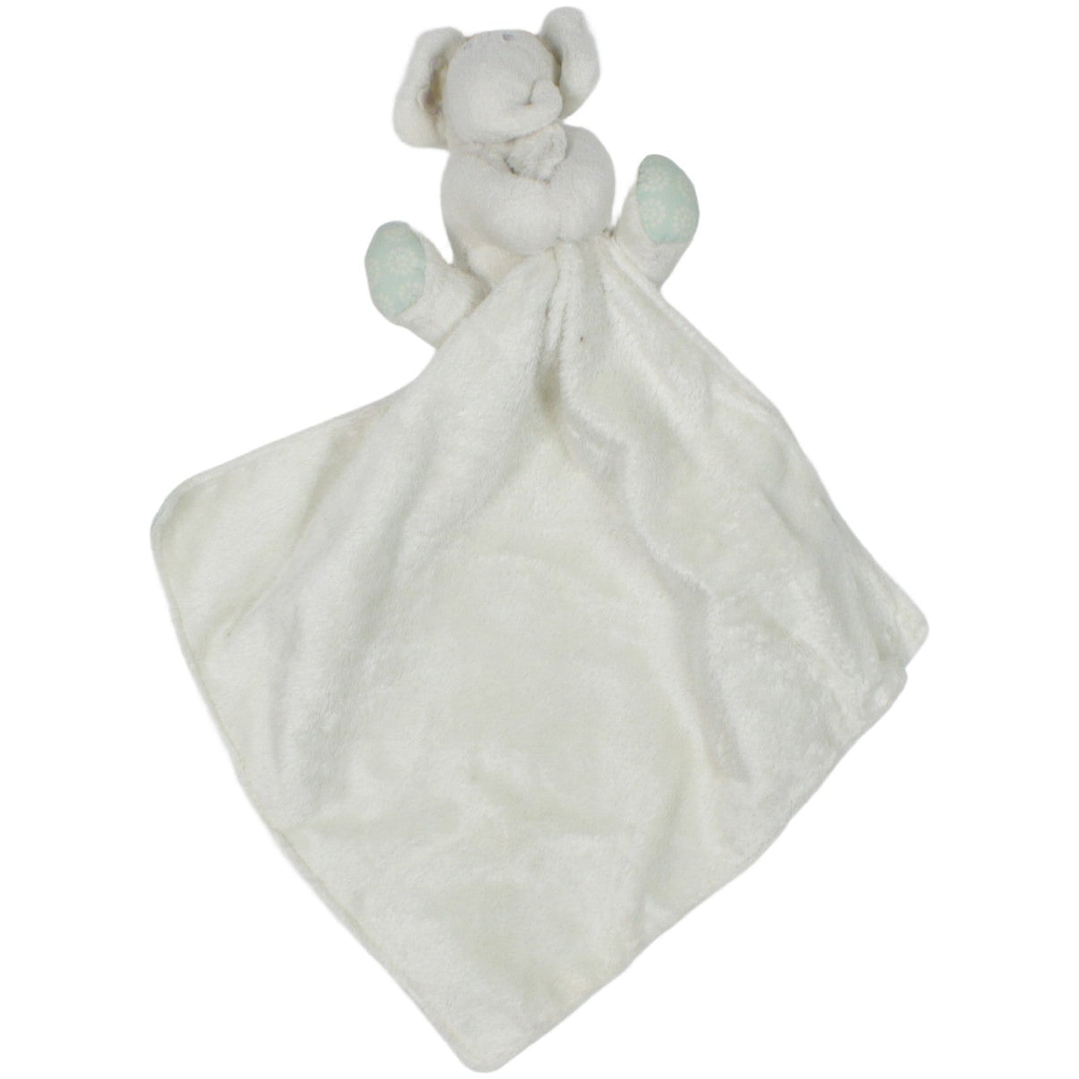 123000020258 Marks and Spencer Beiger Elefant mit Blumen - Muster Schmusetuch Kumpel Leo 25cm 30cm Beige