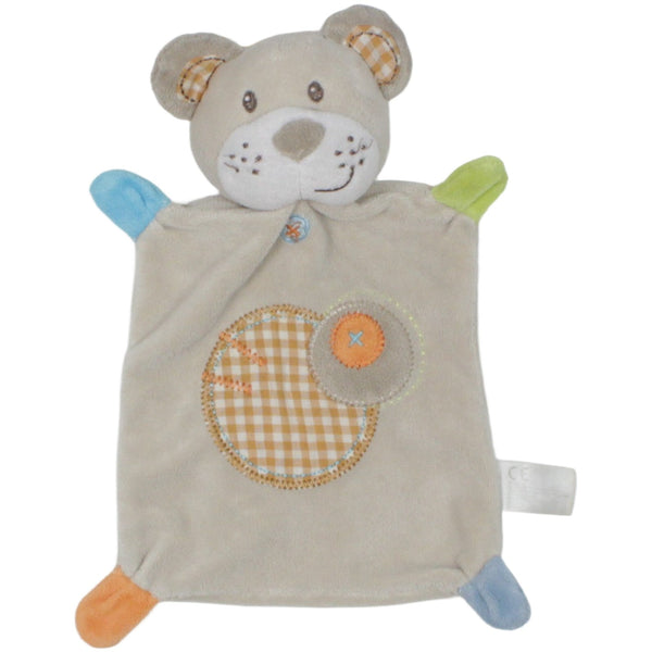 Teddybär, hellblau-braun