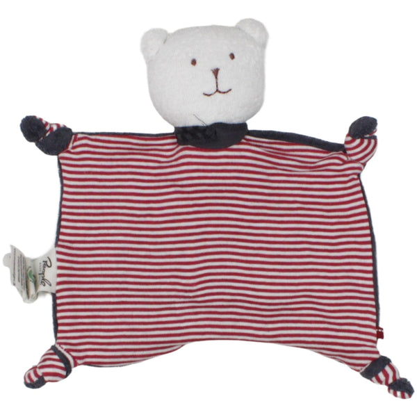 Teddybär gestreift aus Bio-Baumwolle