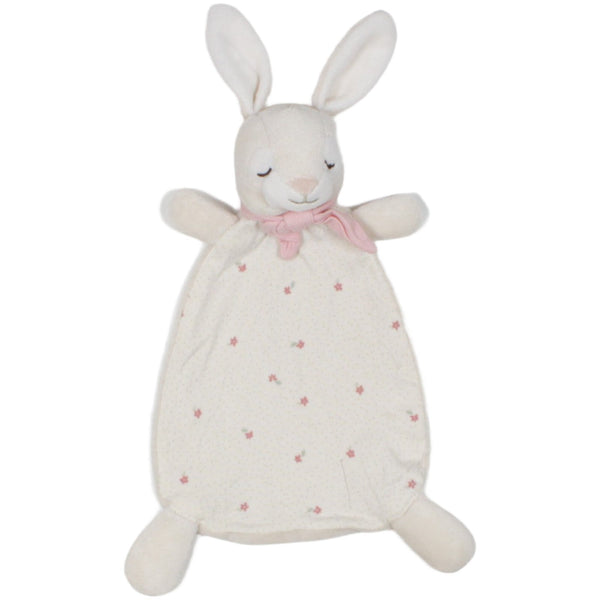 Hase mit Blumenmuster, beige
