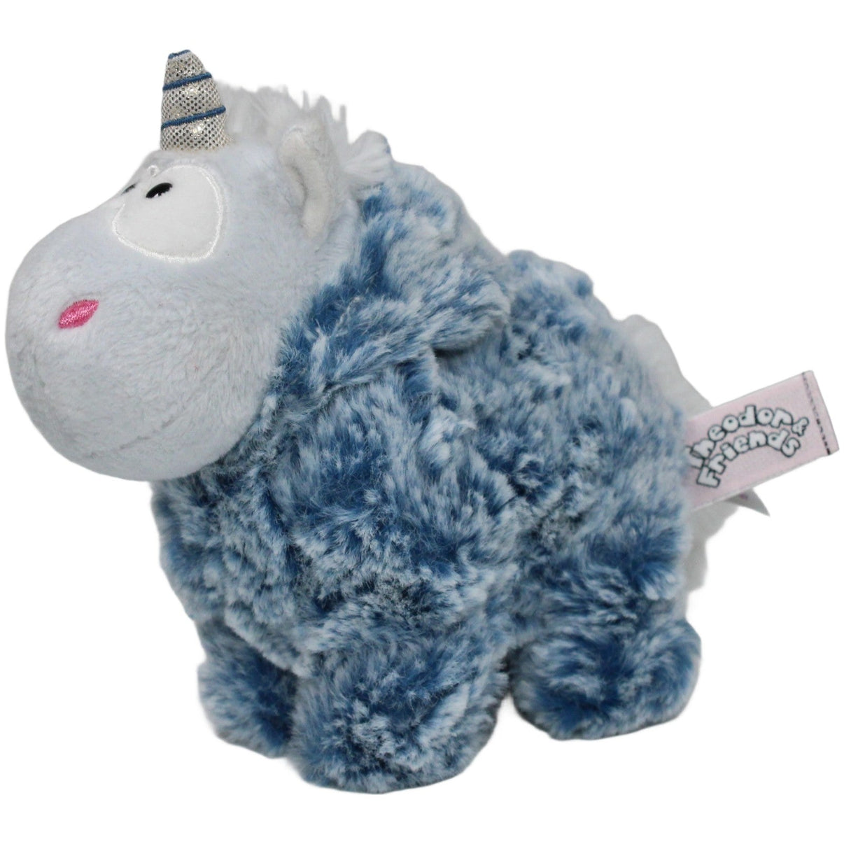 123000020296 NICI Theodor & Friends, kleines Einhorn Snorre Hornson Kuscheltier Kumpel Leo 15cm Blau ebay - stofftiere