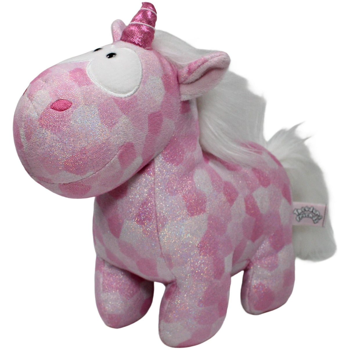 123000020300 NICI Theodor & Friends, Einhorn Pink Diamond Kuscheltier Kumpel Leo 25cm ebay - stofftiere Einhorn