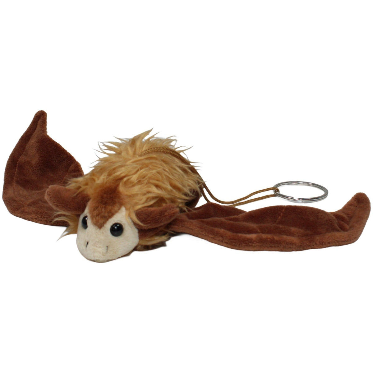 123000020308 PLÜTI nova Braune Fledermaus zum Aufhängen Kuscheltier Kumpel Leo 15cm 40cm Braun