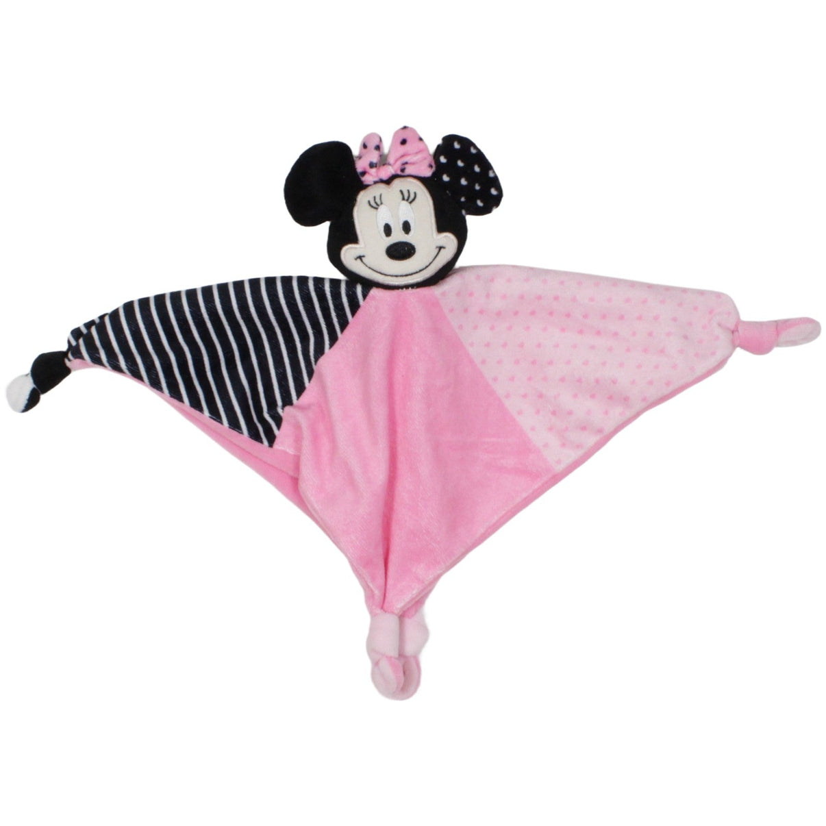 123000020309 Pepco Disney baby, Minnie Maus rosa Schmusetuch mit Rassel Kumpel Leo 35cm Charakter ebay - schmusetuecher