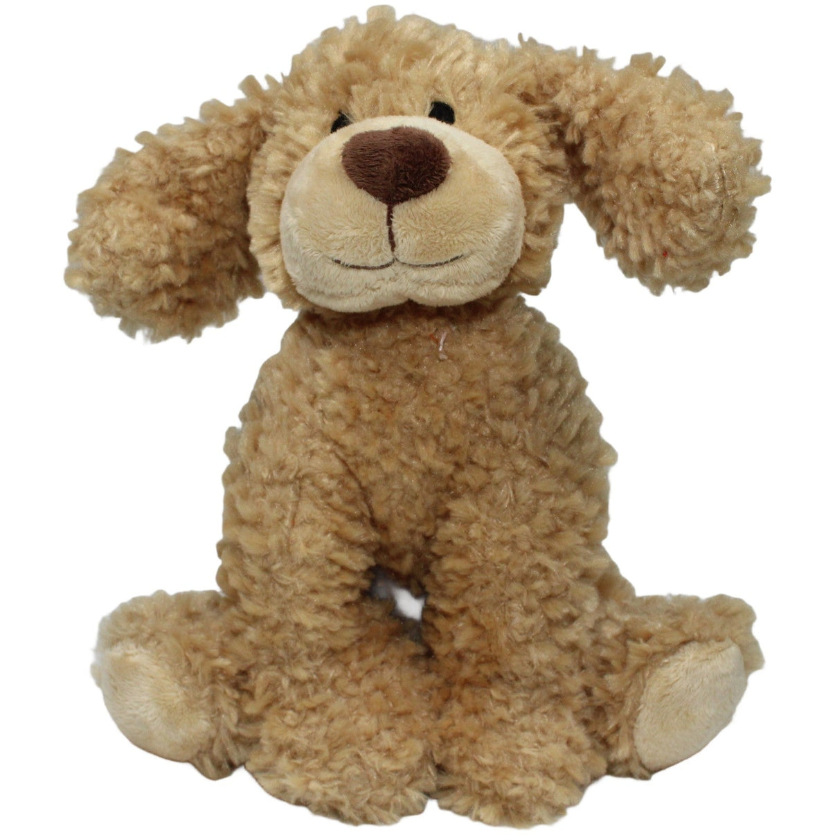 123000020345 CREAPRIM Les produits Croix - Rouge, hellbrauner Hund Kuscheltier Kumpel Leo 25cm Braun ebay - stofftiere