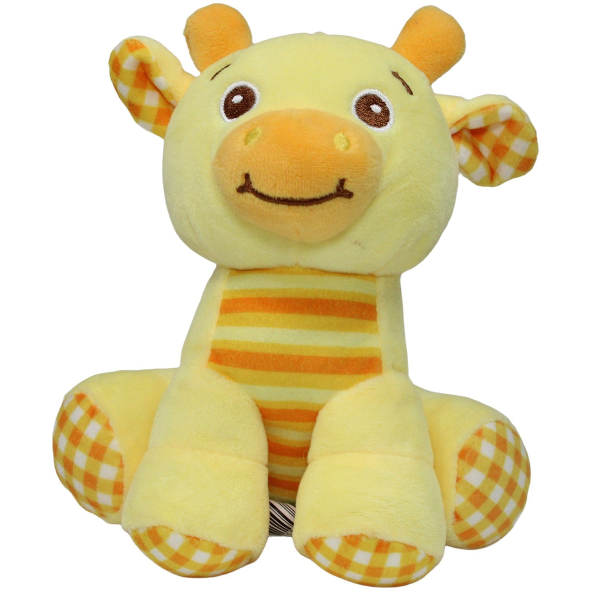 123000020362 ZD Trading Action, kleine gelbe Giraffe mit Muster Kuscheltier Kumpel Leo 15cm ebay - stofftiere Gebraucht
