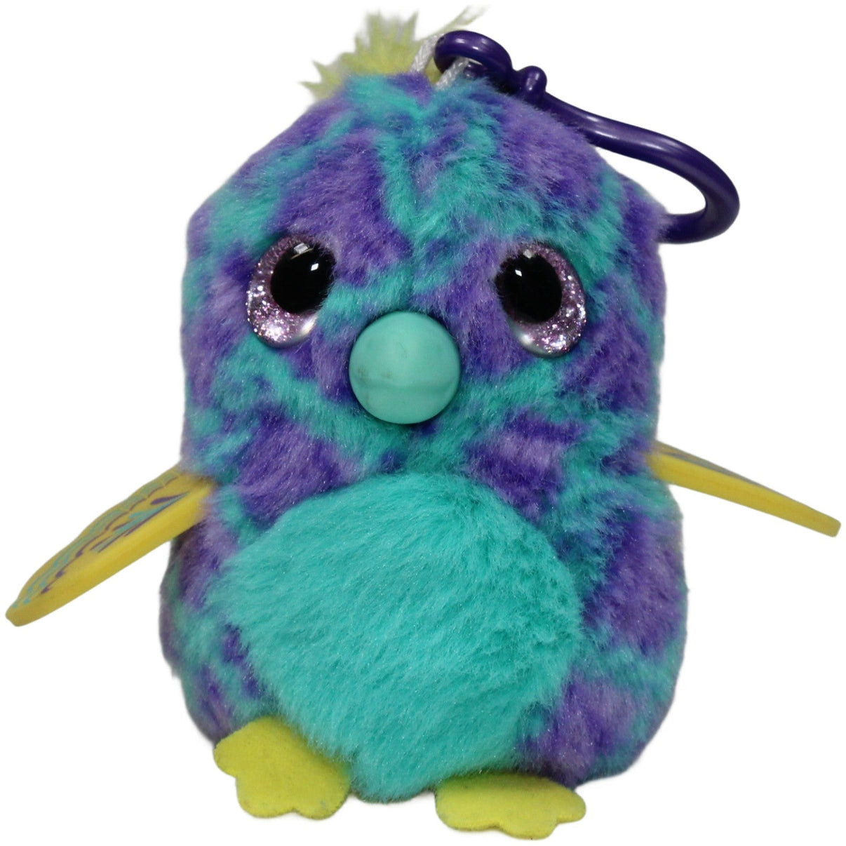 123000020370 Sambro Hatchimals, süßer Waldvogel Schlüsselanhänger Kumpel Leo 15cm 2018 Blau