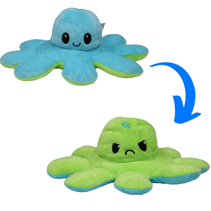 Wendetier Knuffis, blau/grün