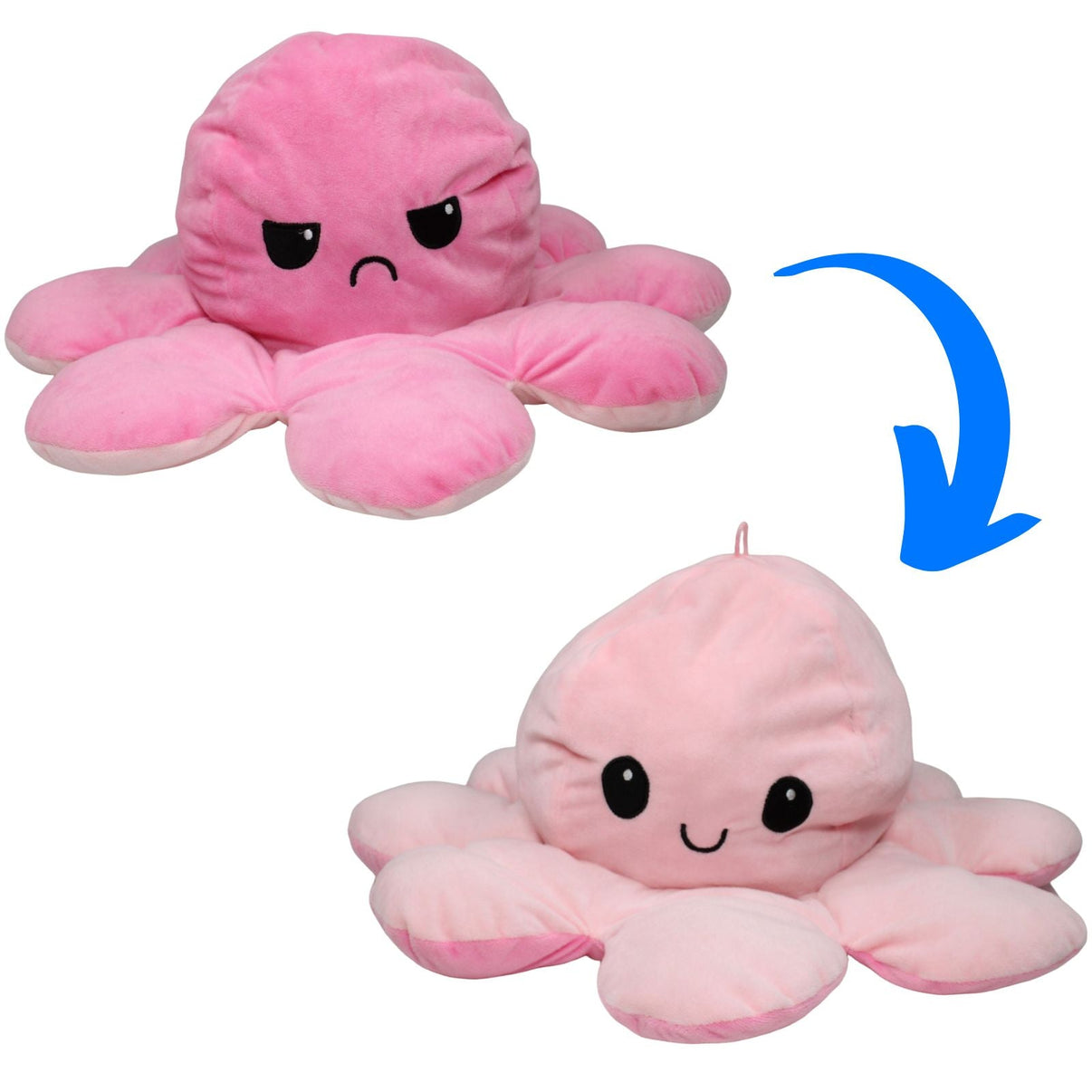123000020373 FLOTI Flos Toys, XL Wende - Tintenfisch pink/rosa Kuscheltier Kumpel Leo 45cm ebay - 20 - stofftiere Gebraucht