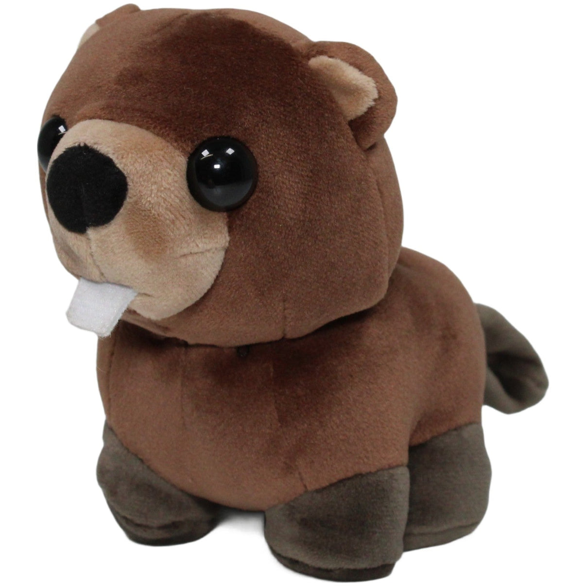 123000020385 Jazwares Adopt Me! Serie 3, kleiner Biber Kuscheltier Kumpel Leo 12cm Biber Braun