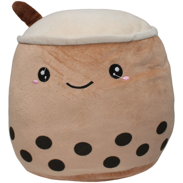 Süßer glücklicher Bubbe Tea, braun