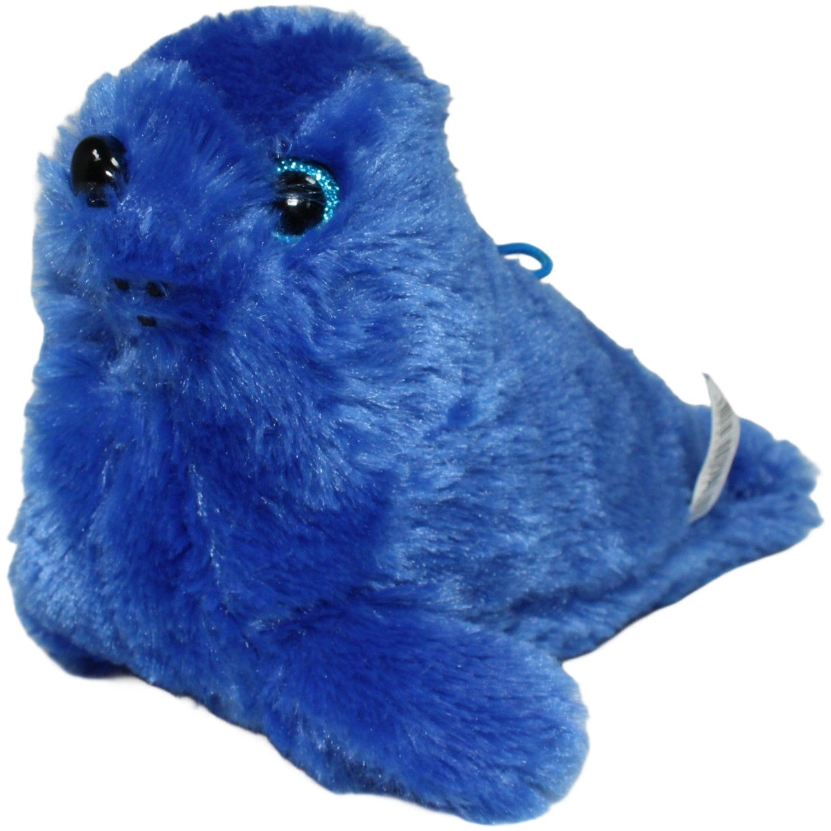 123000020425 Krüger & Gregoriades Blaue Robbe mit Glitzeraugen Kuscheltier Kumpel Leo 24cm Blau ebay - stofftiere